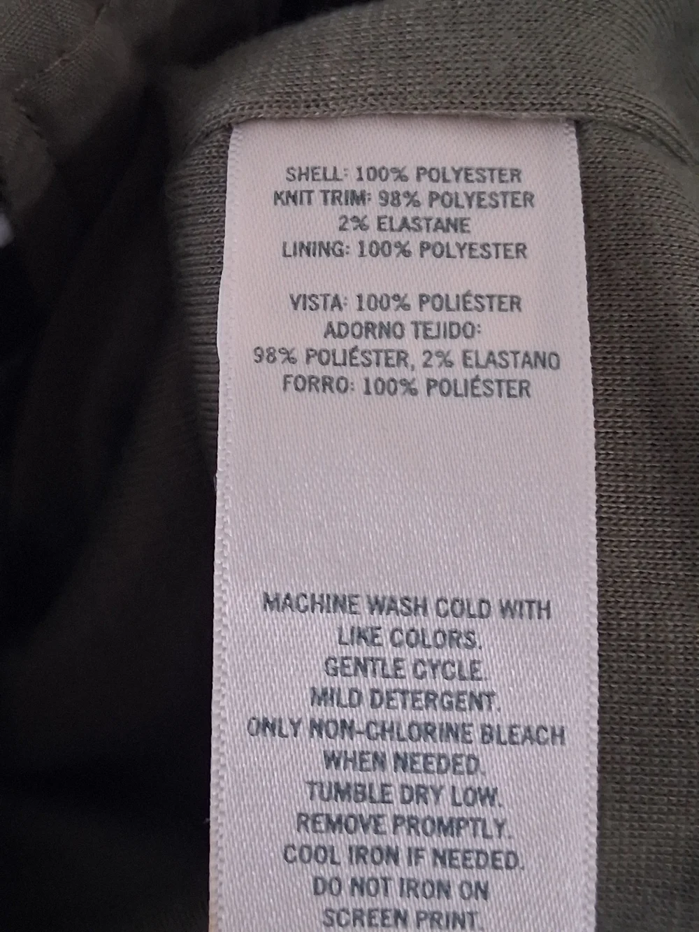 OshKosh B'gosh Olive Green Baby/Toddler Bomber Jacket Utility Size 24 Months
